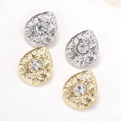 Chic Geometric Alloy Earrings – Exquisite Minimalist Design for Women, Perfect for Any Outfit and Occasion