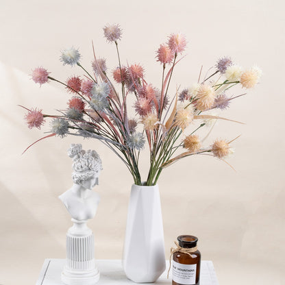 Beautiful Faux Dandelion and Rose Bouquet for Home Decor – Perfect for Weddings and Special Events – INS-Style Artificial Flowers, Wall Decor, and Handheld Bouquets (MW09107)