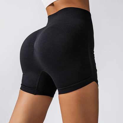 Seamless High Waisted Butt Lifting Shorts for Women Breathable Moisture Wicking and High Elastane 3 4 Fitness Yoga Pants for Comfort and Performance