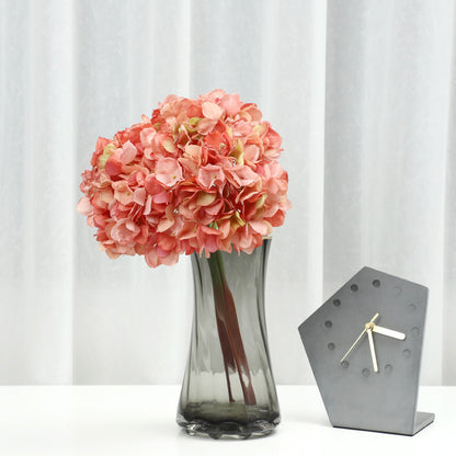 Realistic Single Stem Faux Hydrangea Flower for Home Décor - Perfect for Living Room and Wedding Decorations