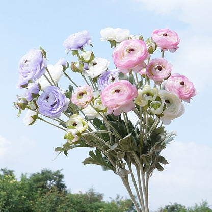 Stunning Japanese Peony Faux Flowers – Realistic Soft Decor for Home, Weddings, and Photography – Perfect for Hotels and Event Spaces