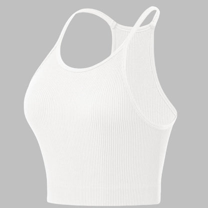 Women s Sports Bra with Thin Straps Back Design for Yoga Fitness and Outdoor Activities