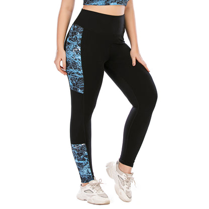 Plus Size Women's Fitness Outfit Set Yoga Suit with High Performance Leggings and Sports Bra for All Shapes and Sizes Model AU12061 AU12062