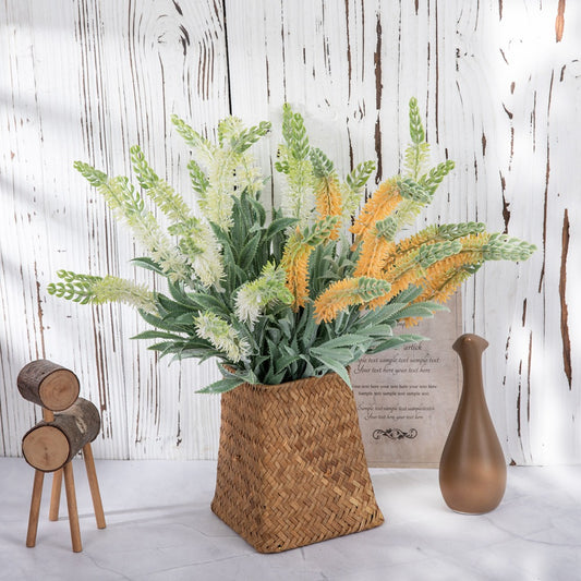 INS Style Sage Green Faux Plant - Artificial Flower Decoration for Weddings, Home Decor, and Craft Projects | Realistic Look, High Quality | Model MW73778