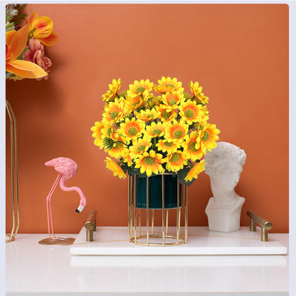 Vibrant Artificial Sunflower Decorations for Weddings and Home Decor - Perfect Props for Photography and Wall Art