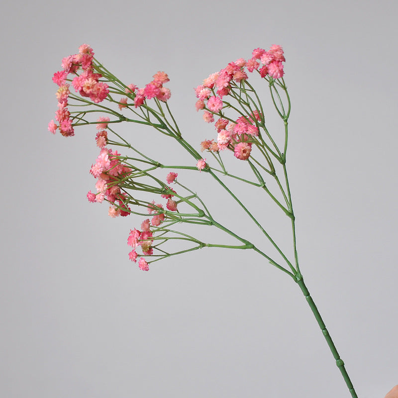 Realistic Baby's Breath Artificial Flower Stem - Perfect for Wedding Decor, Home Styling, and Floral Arrangements