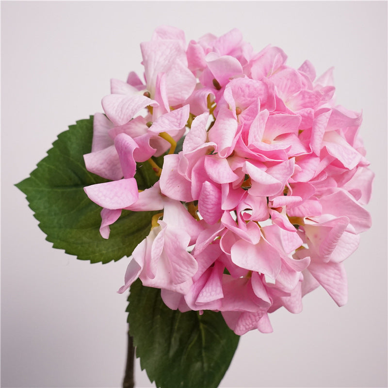 Quality Hydrangea Single Stem Decor - Luxurious, Moisture-Resistant Faux Floral Arrangement for Home Dining Table and Photography Props