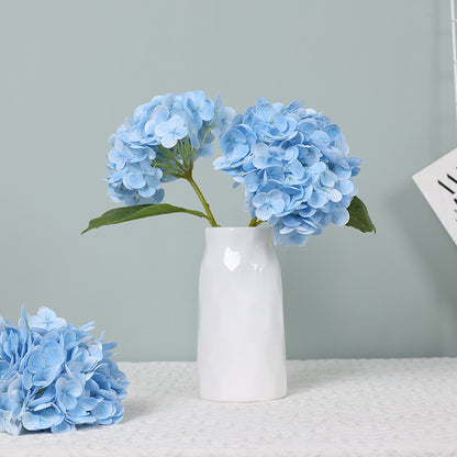 Lifelike Hydrangea Faux Flowers for Home Decor - Realistic Silk Hydrangea Blooms Perfect for Weddings, Events, and Photography Props – Soft Texture and Long-Lasting Beauty