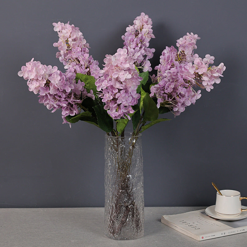 Large Single Stalk Faux Hydrangea Bouquet – Perfect for Weddings, Event Decorations, Photo Props, and Stunning Floral Arrangements