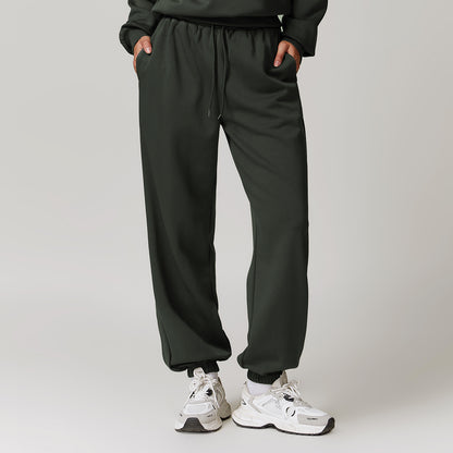 Spring High Waisted Relaxed Fit Sweatpants Versatile Wide Leg Joggers for Casual Outfits Activewear Style 8952 1