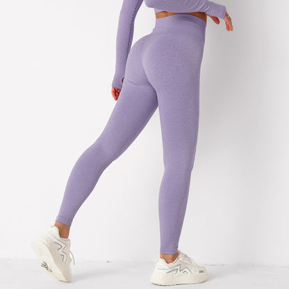 Seamless Knitted Butt Lifting Moisture Wicking Yoga Pants for Women High Performance Fitness Leggings That Showcase Your Curves