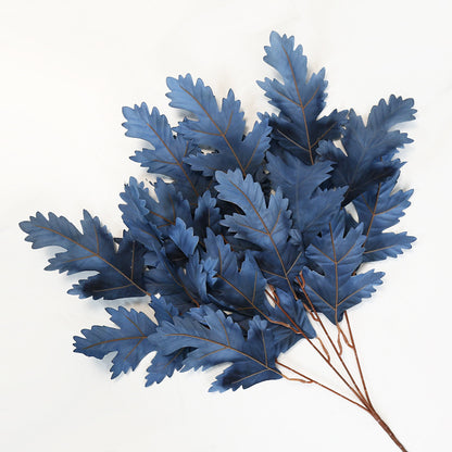 Lifelike Artificial Oak Leaves for Stunning Wedding Decor - Perfect for Floral Walls, Backdrops, and Elegant Ceiling Decorations