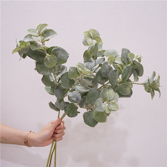 Nordic-style Artificial Green Plant with Realistic Peppermint Leaves - Perfect for Living Room Decoration, Floral Arrangements, and Photography Props