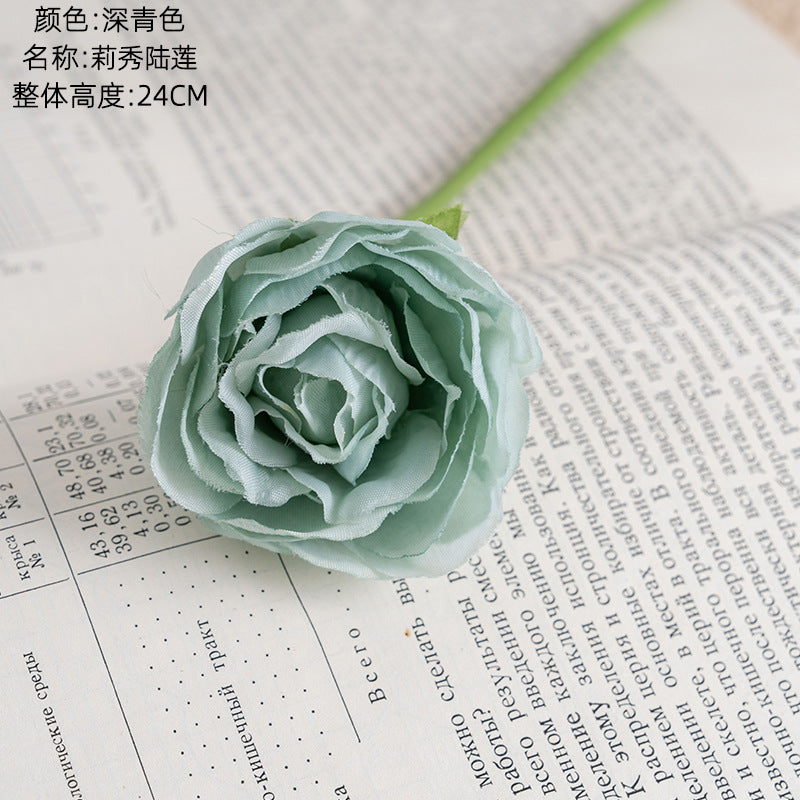 Beautiful Artificial Rose Bouquet for Weddings and Home Decor - Lixiu Luxury Faux Flower Wall Arrangement INSPJ1011