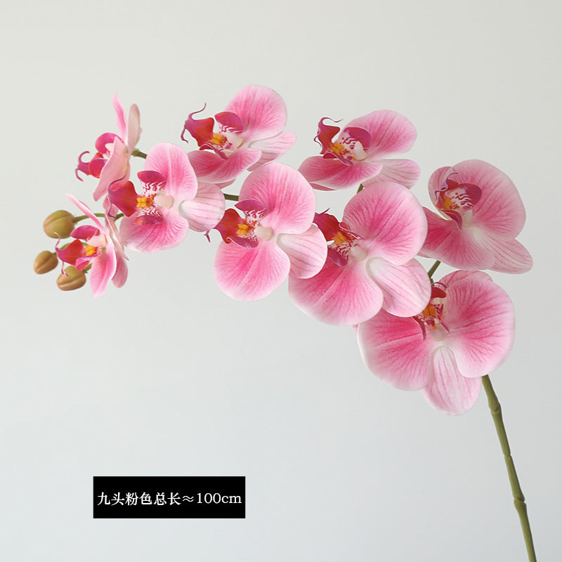 Luxurious Realistic Feel Orchid Flower Arrangement -  Quality Faux Flowers for Elegant Home Decor and Stylish Touches