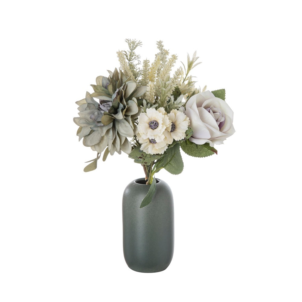 Vibrant Faux Floral Bouquet for Home Decor - Stunning Wall Art for Weddings, Events, and Everyday Elegance (CF01207)