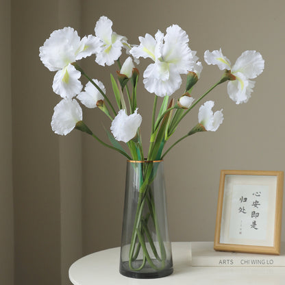 Realistic Artificial Iris Flowers for Weddings and Celebrations - Perfect Home Decor, Bouquet Arrangements, and Photography Props