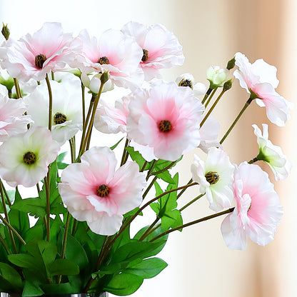 Nordic-Inspired Faux Butterfly Peony Flowers - Elegant Silk Floral Decor for Home and Indoor Spaces, Adding a Touch of Affordable Luxury