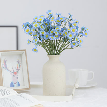 Realistic  Korean Fresh Style Daisy Bouquet - DIY Handcrafted Decor with Chamomile Realistic Flowers for Home and Garden Decoration