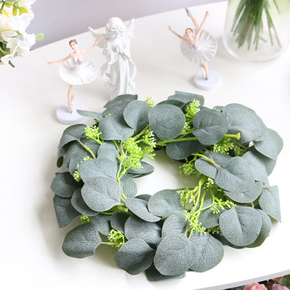 Realistic Eucalyptus Vine Garland for Wedding Decoration – Lifelike Eucalyptus Leaves and Green Ivy Vines for Stunning Floral Arrangements