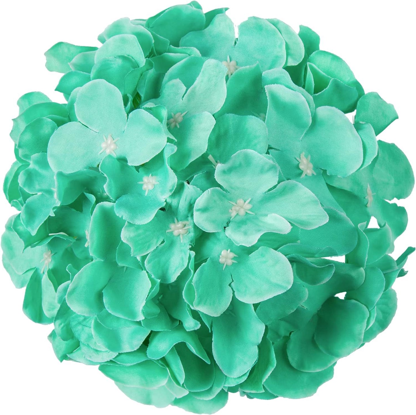 Hydrangea Flower Head - Realistic Artificial Flower with Lifelike Texture for Elegant Wedding Decorations and Stylish Centerpieces for Your Living Room and Dining Table