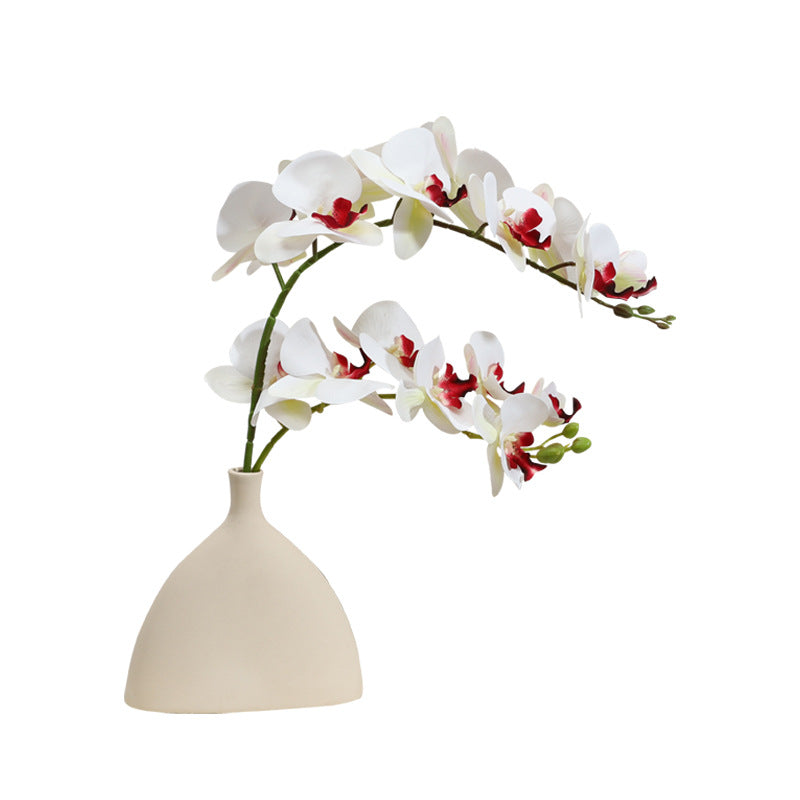 Lifelike 9-Head 3D Printed Orchid Flower Arrangement - Perfect for Home Décor, Living Room Styling, and Elegant Wedding Decorations