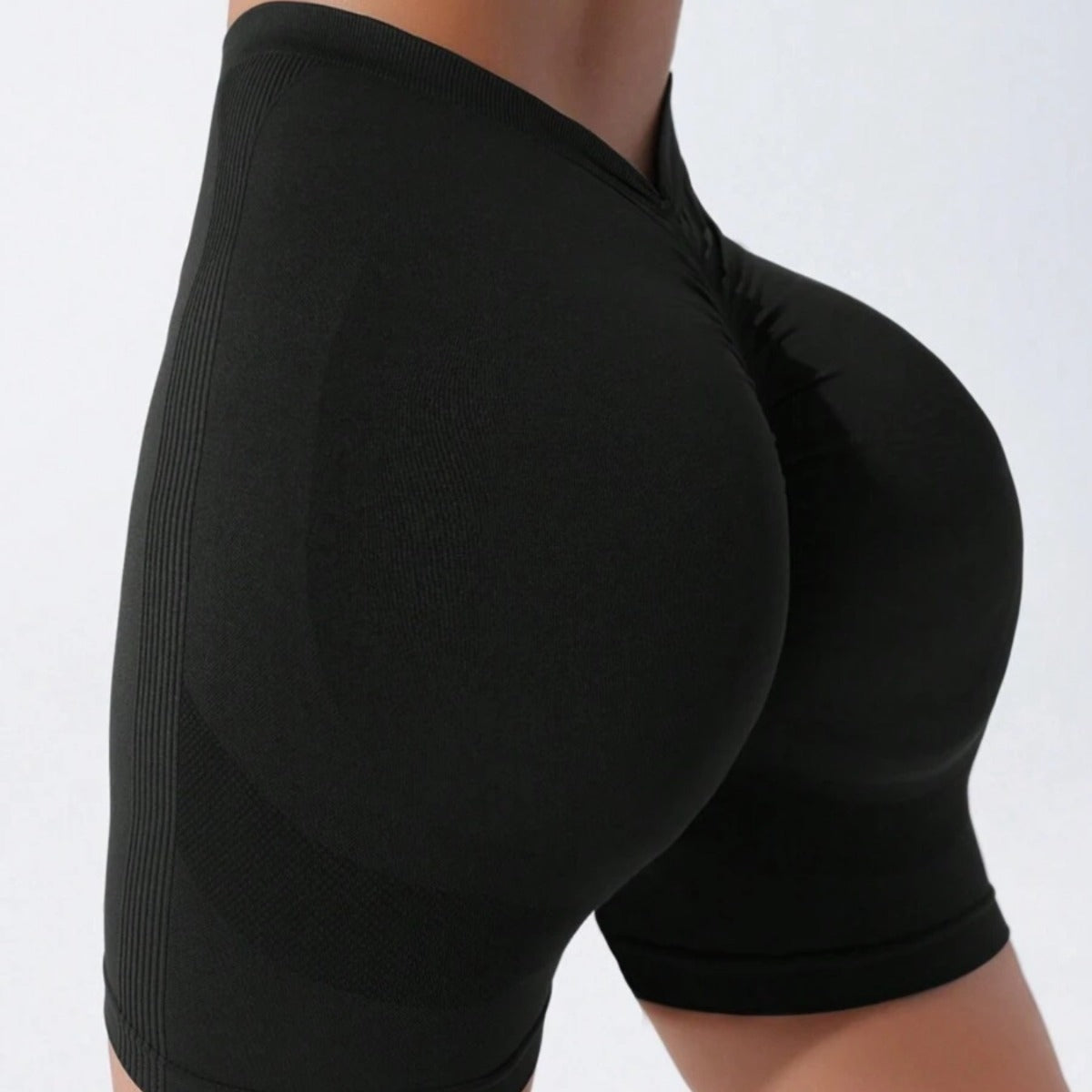 Women s Seamless Yoga Shorts for Hiking Running and Workouts High Waisted Butt Lifting Moisture Wicking Activewear