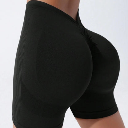 Women s Seamless Yoga Shorts for Hiking Running and Workouts High Waisted Butt Lifting Moisture Wicking Activewear