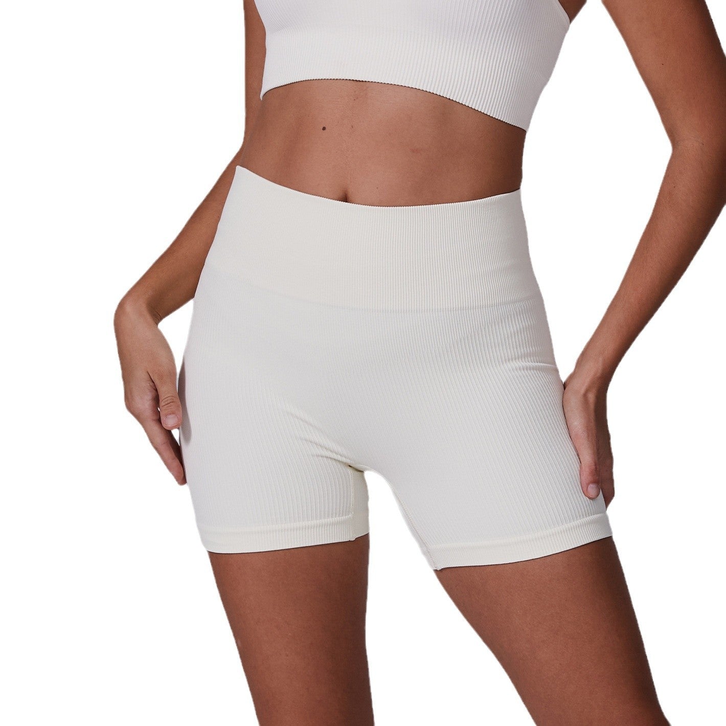 High Waisted Yoga Shorts for Women Tummy Control Butt Lifting Compression Running Shorts for Comfort and Performance