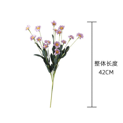 Beautiful PE15 Mini Daisy Foam Artificial Flowers for Wedding & Home Decor - Perfect for Events, Bouquets, and Seasonal Arrangements - Style Your Space with Realistic Floral Elegance (MW09905)