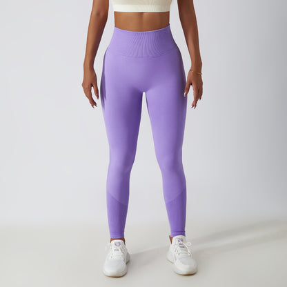 Seamless High Waisted Yoga Leggings for Women Breathable Butt Lifting Outdoor Running Fitness Pants for Yoga and Gym Workouts