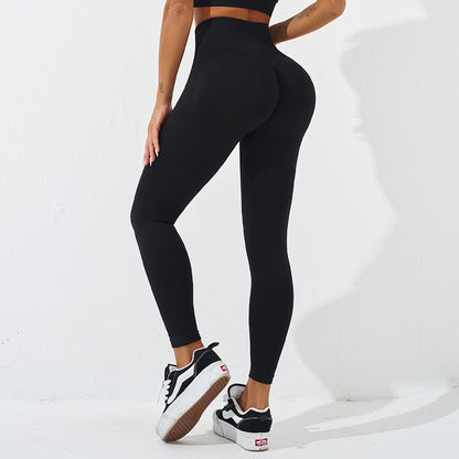 High Waisted Butt Lifting Compression Fitness Leggings for Yoga Gym Workouts and Everyday Wear