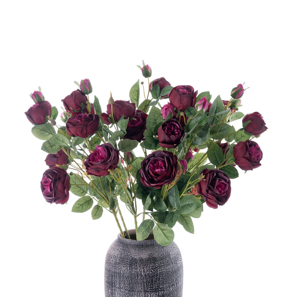 Beautiful Artificial Core-Packed Rose - Perfect for Home Decor, Weddings, Bouquets, Aisle Decorations, and Floral Walls - Bring Elegance with DY1-3249