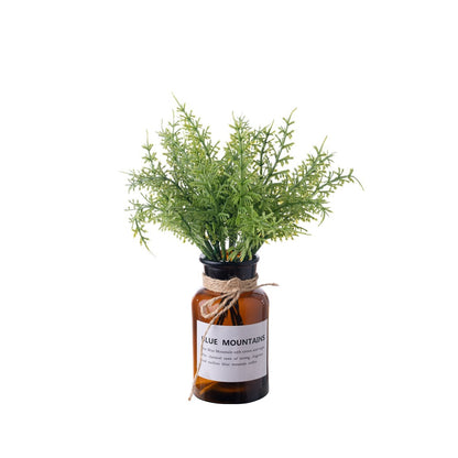 Stunning Realistic Asparagus Fern Artificial Flowers - Perfect for Home Decor & Wedding Celebrations - INS-Style Design - YC1105