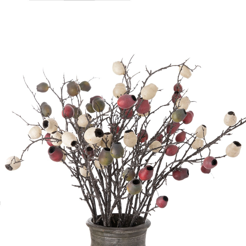 Realistic Faux Flower Bouquet with Pipe - Elegant Home Decor and Wedding Arrangement, Stunning Rose Wall Decor - INSMW76603