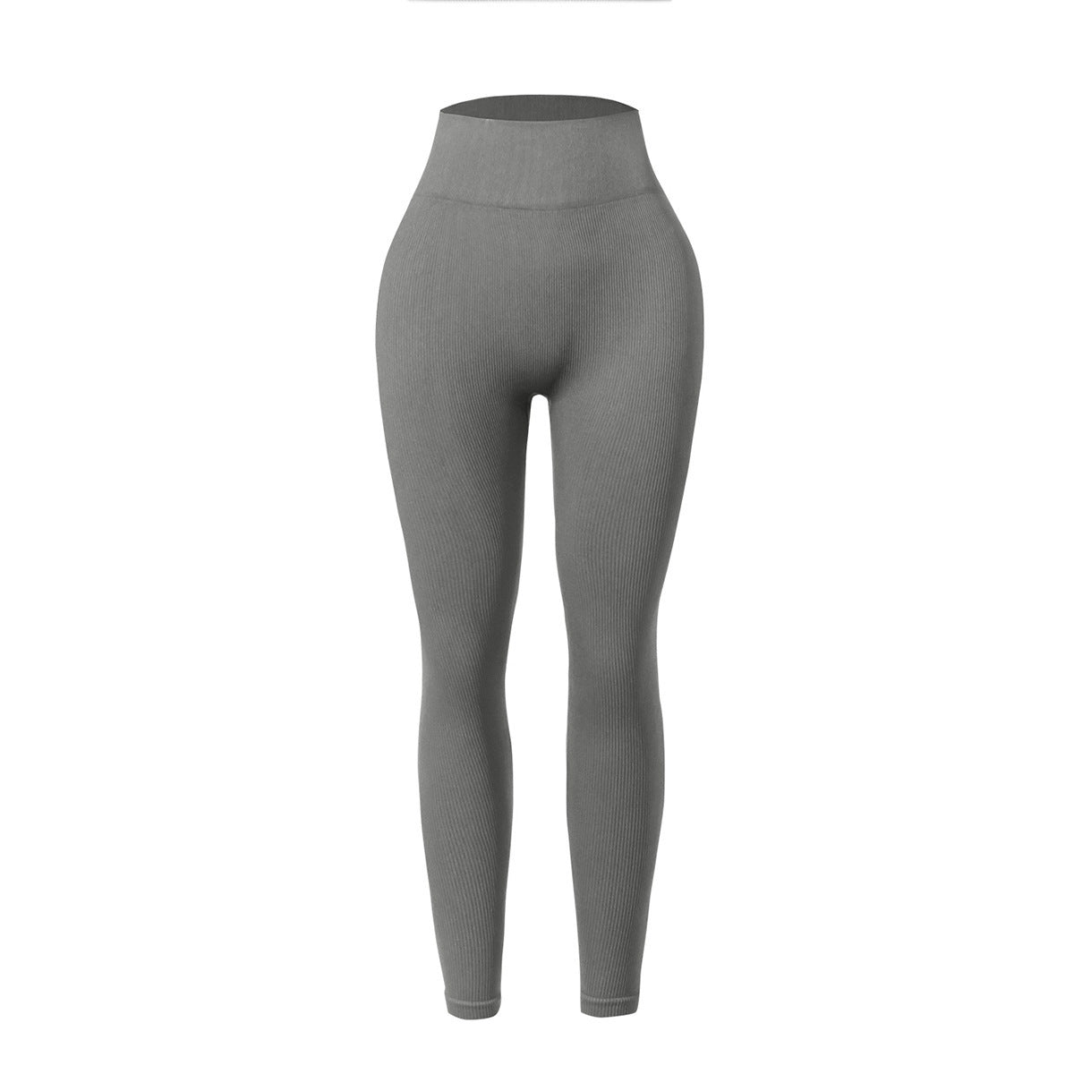 High Waisted Seamless Women's Running and Yoga Leggings 11 Vibrant Colors Figure Hugging Design for Workouts and Enhancing Your Curves