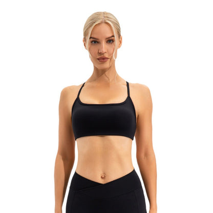 Women's High Impact Sports Bra Anti Shock and Anti Sagging Ideal for Running Yoga and Fitness Racerback Design for Support