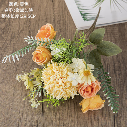 Lifelike Dandelion Bouquet - Stunning Faux Greenery for Wedding Decor, Home Accent, and Craft Projects - INS Style - Perfect for Any Occasion (MW66795)