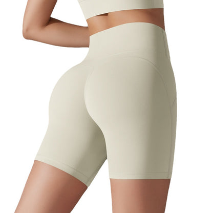 High Waisted Butt Lifting Comfort Shorts No Underwear No Visible Lines for Running Fitness Yoga