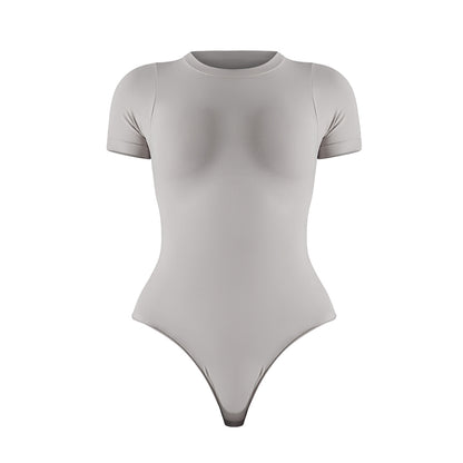 One Piece Body Shaping Bodysuit Slimming Fitness Wear with Beautiful Back Design for Yoga and Workout Versatile Shapewear for Comfort