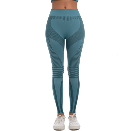 Seamless Knitted Yoga Pants for Women Versatile Outdoor Activewear for Cycling Skiing and Fitness Warm and Comfortable Base Layer Leggings