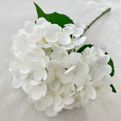 Touch Moisturizing Hydrangea - 72 Soft Rubber Hydrangea Blooms for Elegant Weddings and Stunning Home Decor