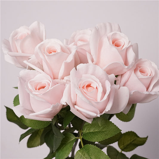 Realistic Touch Hydrating Faux Single Rose - Perfect for Home Decor, Weddings, and Bridal Bouquets - Stunning Kate Rose for Lasting Beauty