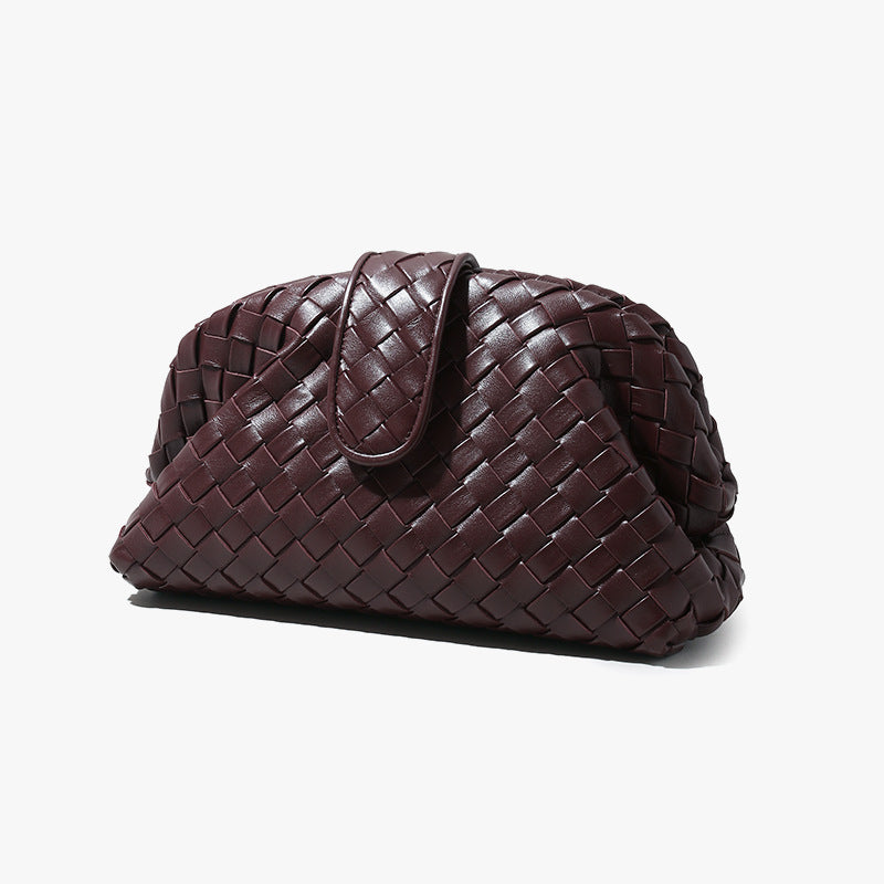 Chic Autumn Women's Handcrafted Woven Tote Bag Spacious and Crossbody with Unique Design for Effortless Everyday Elegance