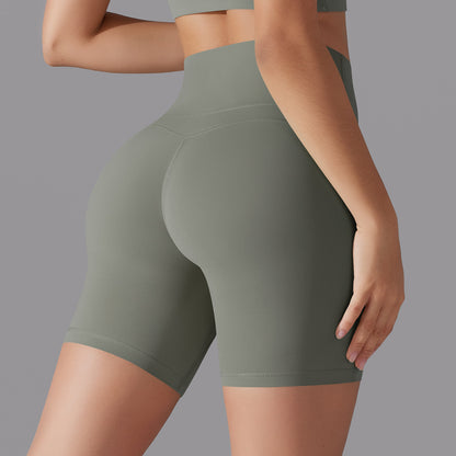 High Waisted Butt Lifting Comfort Shorts No Underwear No Visible Lines for Running Fitness Yoga