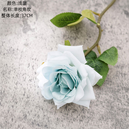 Stunning Artificial MiDa Rose Plant Bonsai - Perfect Wedding Decoration - Realistic INS Style Fake Roses for Home & Event Décor (Model MW69911)