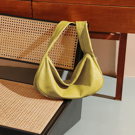 Women's Genuine Leather Crossbody Bag Spring Fashion Trend in High Quality Grain Cowhide for Daily Use and Night Out