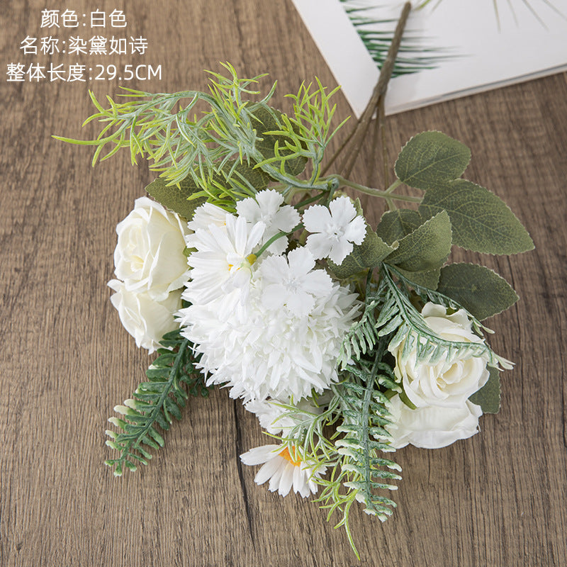 Lifelike Dandelion Bouquet - Stunning Faux Greenery for Wedding Decor, Home Accent, and Craft Projects - INS Style - Perfect for Any Occasion (MW66795)