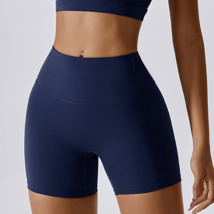 High Waisted Cloud Feel Yoga Shorts for Women Tummy Control Butt Lifting and for Running and Fitness Activities Style 8047