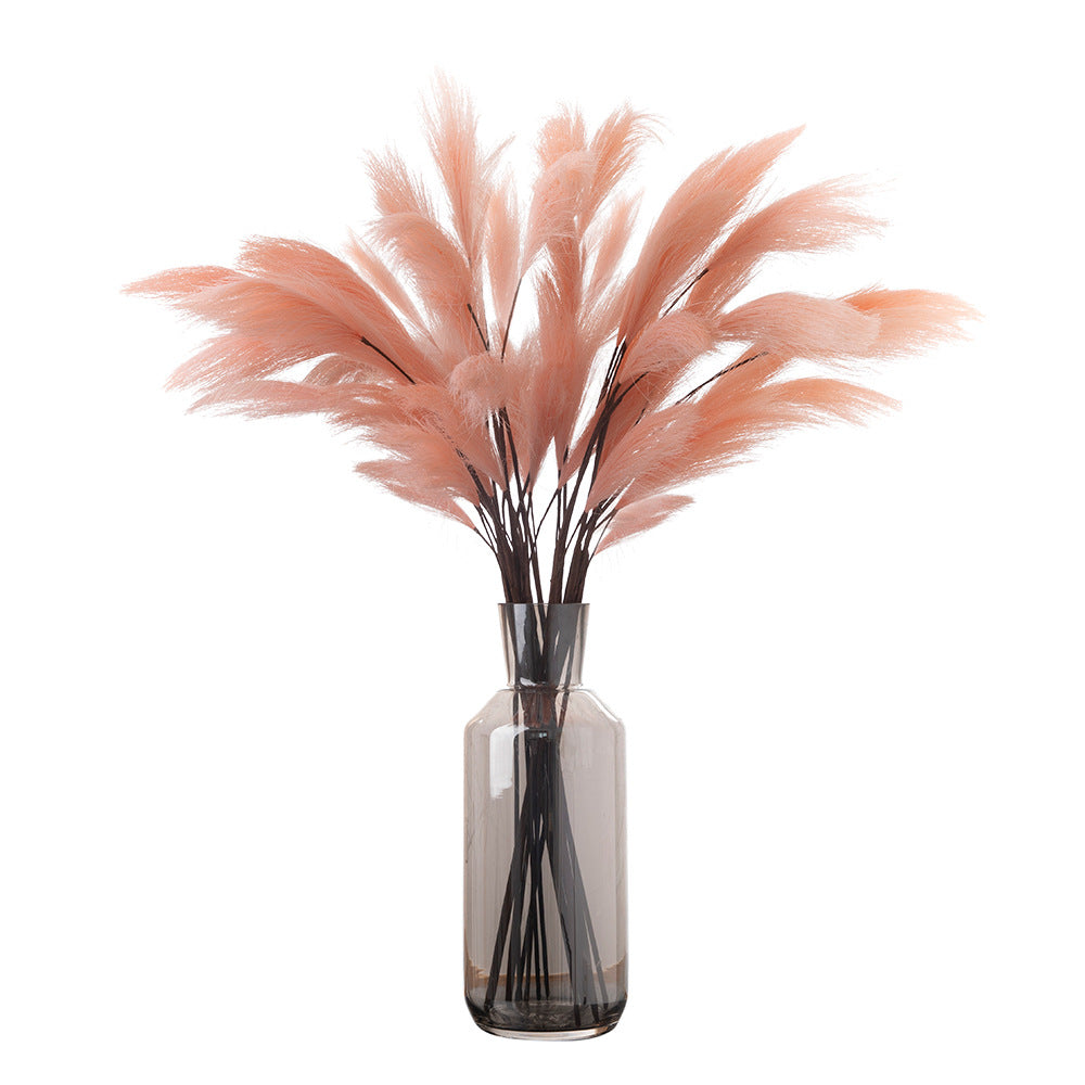 Lifelike Pampas Grass Artificial Flower Arrangement - Stunning Green Plant Decor for Weddings and Home - INSMW85502